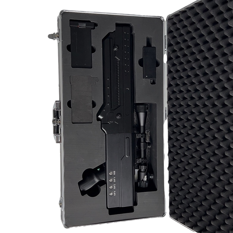  绥宁手持便携式枪型低空防御反制四通道B型